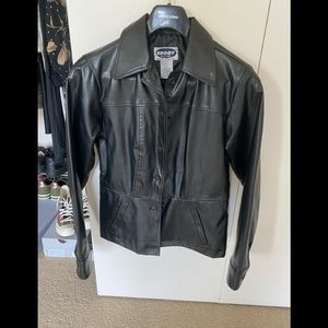 Faux Leather Jacket